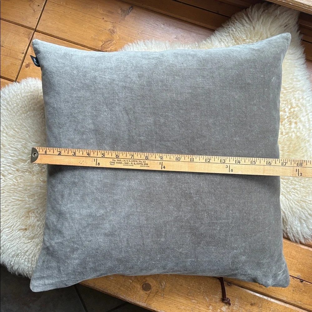Swedish Velvet Throw Pillow - Picture 7 of 7